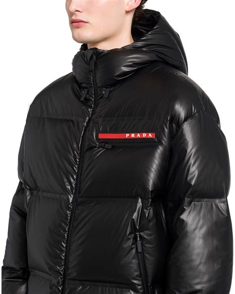 prada jasje heren|Prada puffer jacket.